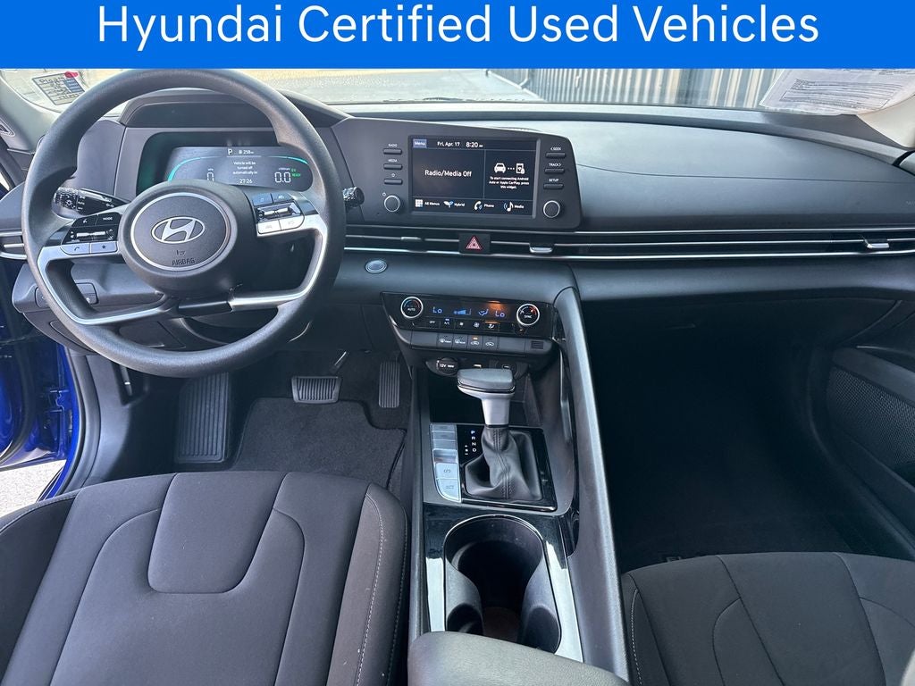 2025 Hyundai ELANTRA HYBRID Blue CERTIFIED