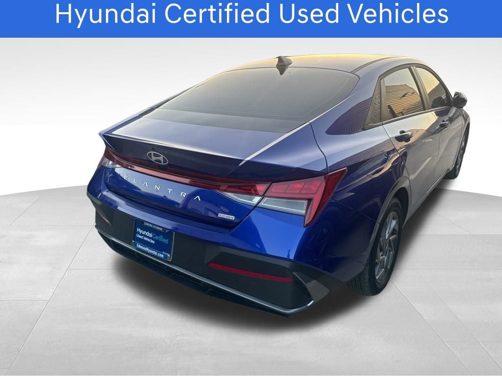 2025 Hyundai ELANTRA HYBRID Blue CERTIFIED