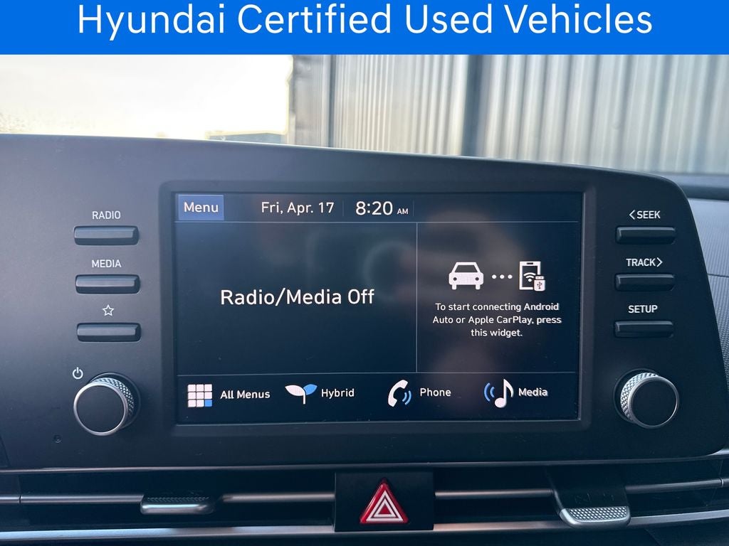 2025 Hyundai ELANTRA HYBRID Blue CERTIFIED