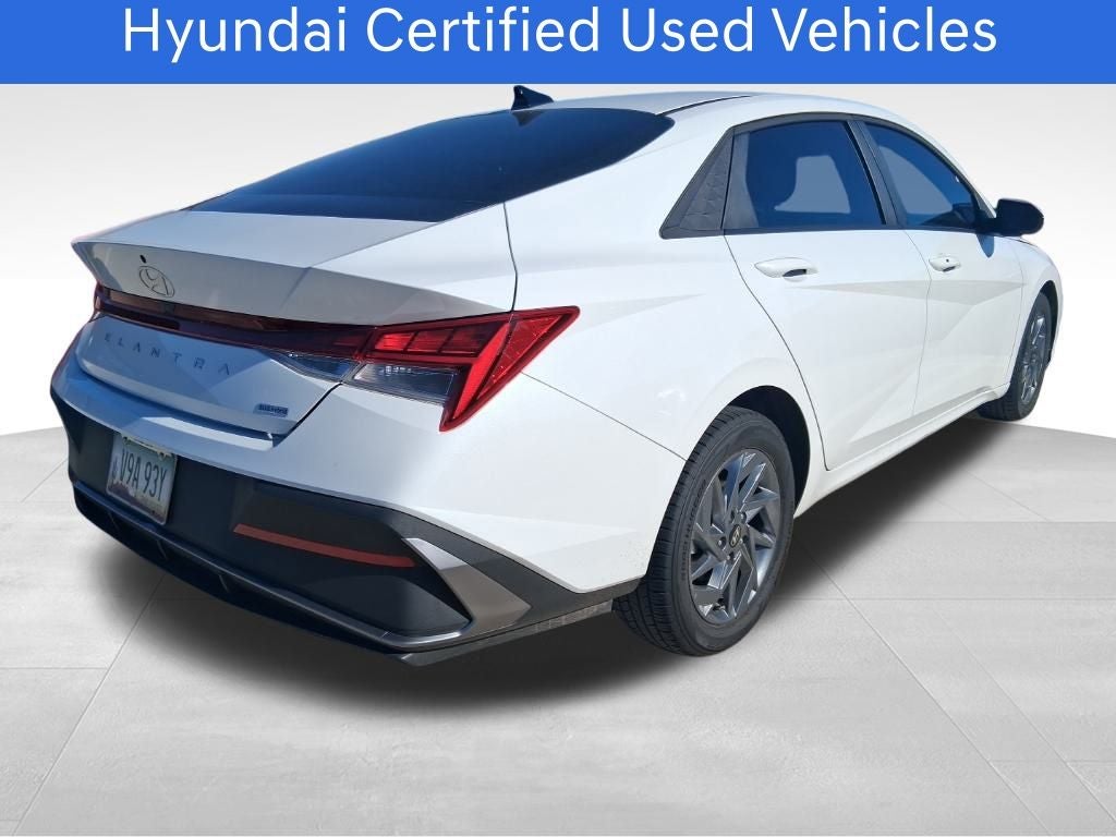 2024 Hyundai ELANTRA HYBRID Blue CERTIFIED