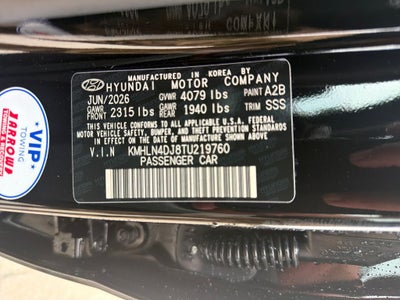 2026 Hyundai ELANTRA HYBRID Limited