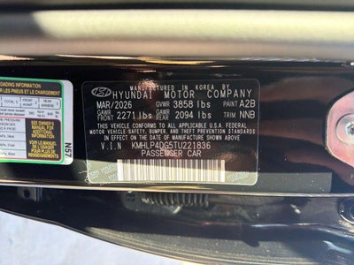 2026 Hyundai ELANTRA Limited