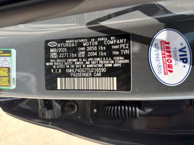 2026 Hyundai ELANTRA Limited