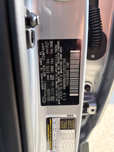 2026 Hyundai VENUE SE
