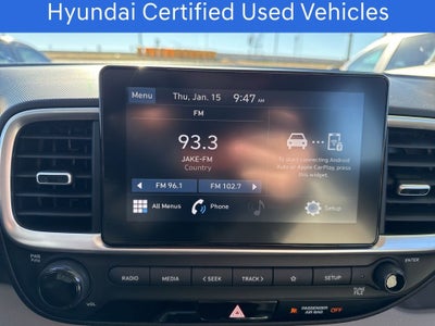 2021 Hyundai VENUE SEL CERTIFIED