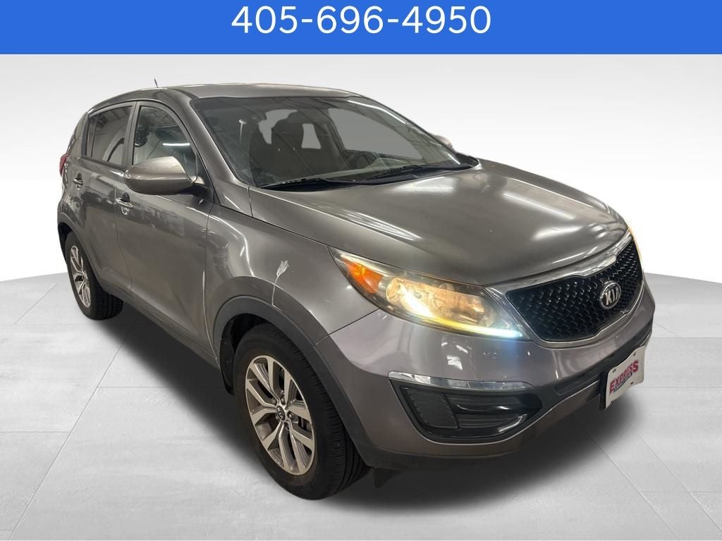 Used 2015 Kia Sportage LX with VIN KNDPB3AC1F7718885 for sale in Edmond, OK