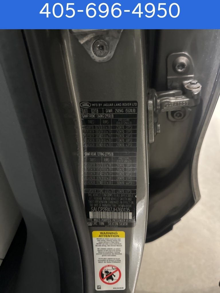 2018 Land Rover Discovery Sport SE