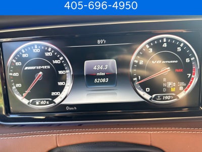 2017 Mercedes-Benz S-Class S 63 AMG® 4MATIC®